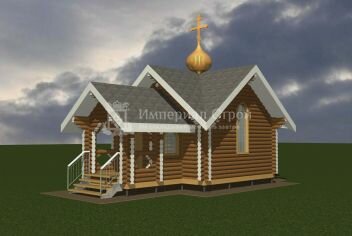 Проект церкви 10.5x5.0м